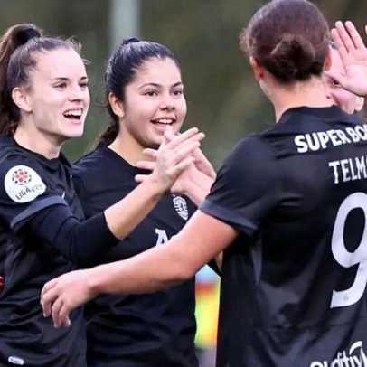 Sporting vence Académica com póquer de Telma Encarnação e avança na Taça