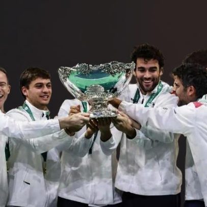 Itália conquista terceiro título consecutivo na Taça Davis