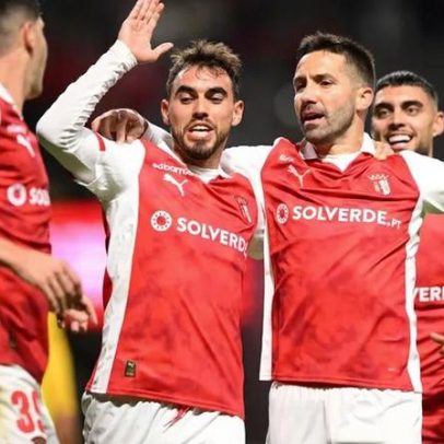 Sp. Braga vence o Nacional 4-2 após susto inicial