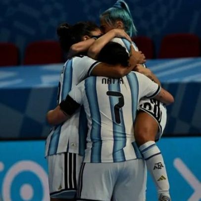 Argentina garante vaga nos quartos de final do Mundial feminino de futsal