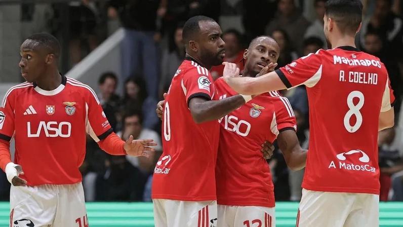 Benfica perto dos 'quartos' da Liga dos Campeões de futsal após vitória contra Araz