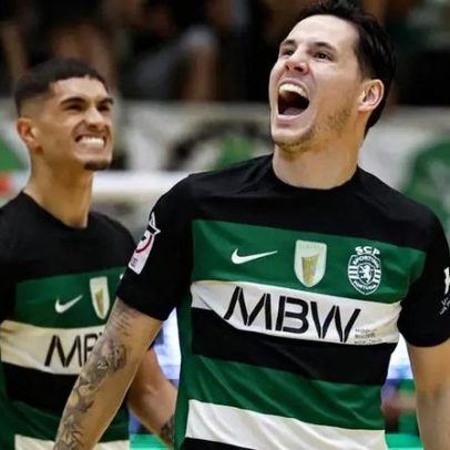 Sporting goleia AEK na abertura dos oitavos da Liga dos Campeões de futsal