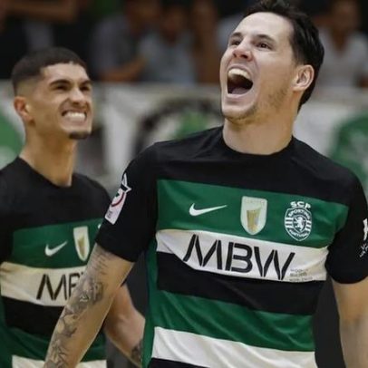 Sporting goleia AEK na abertura dos oitavos da Liga dos Campeões de futsal