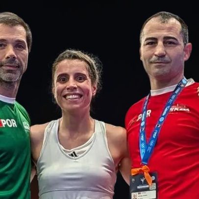 Sofia Oliveira conquista bronze e mira ouro nos combates