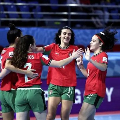 Portugal avança aos quartos de final do Mundial feminino de futsal