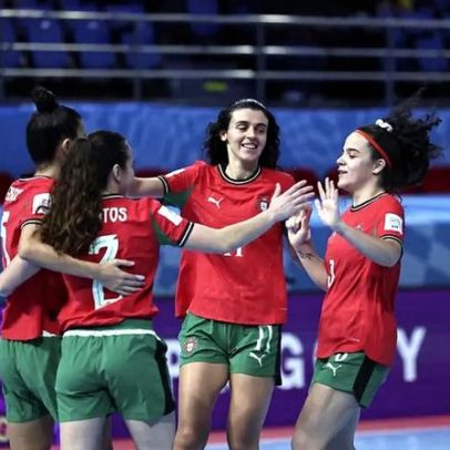 Portugal apura-se aos quartos de final do Mundial feminino de futsal
