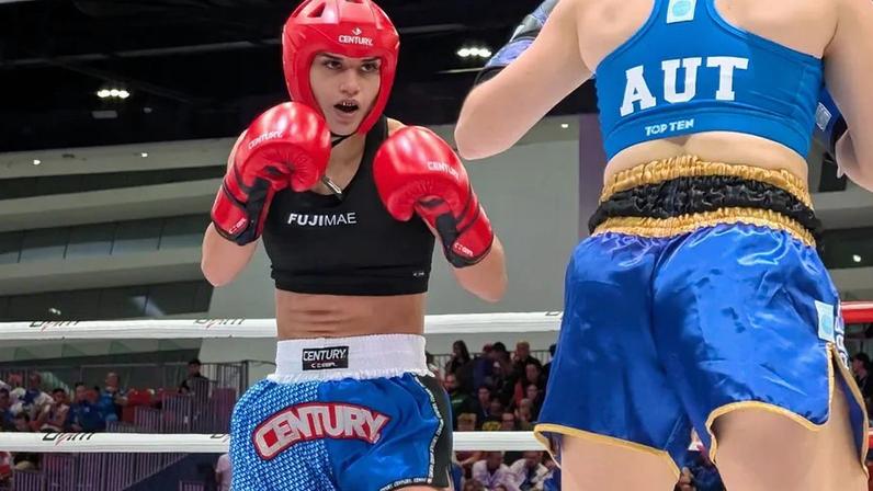 Cátia Batista brilhou e assegurou pelo menos o bronze