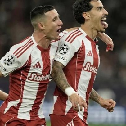Golaço de Chiquinho coloca Olympiacos à frente do Real Madrid