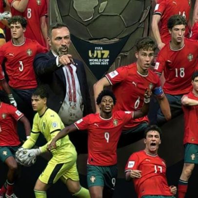Cristiano Ronaldo parabeniza a Seleção Nacional pelo título mundial de sub-17