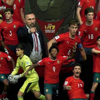 Cristiano Ronaldo felicita Seleção Nacional após conquista mundial de sub-17