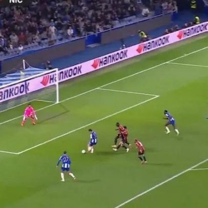 Gabri Veiga bisou na vitória do FC Porto frente ao Nice
