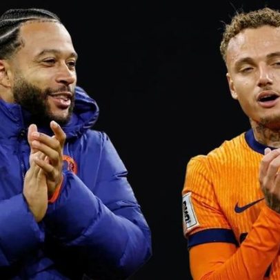 Depay recebe anel de luxo da federação holandesa após 51 golos