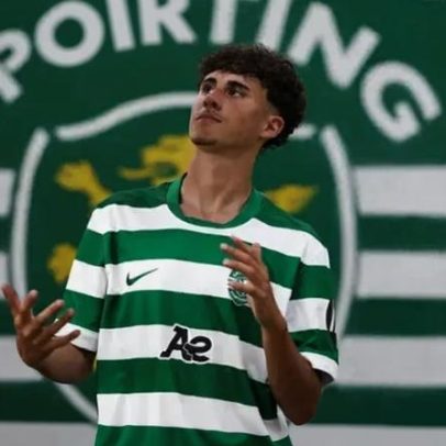 Jovem extremo assina contrato de formação com o Sporting