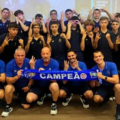 Nuno Pimentel orienta sub-15 do Porto; Mide e Mora falam a mesma linguagem