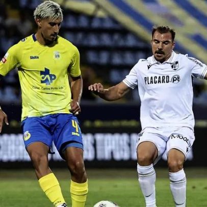Matías Rocha regressa aos treinos do Arouca sem limitações