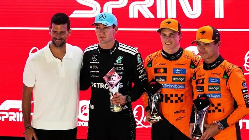 Piastri vence sprint no Qatar, Norris segundo e Russell em terceiro