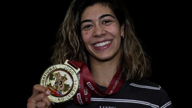 Patrícia Sampaio revalida título nacional em -78 kg