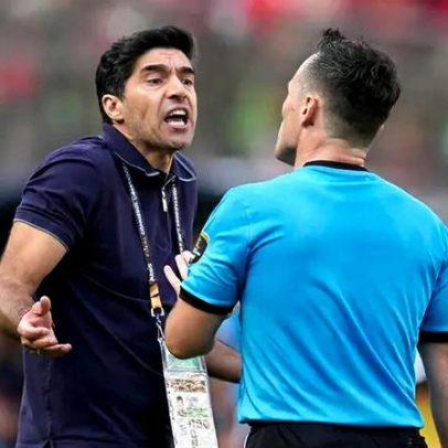 Abel Ferreira ironiza árbitro da Libertadores: disse que foi simpático