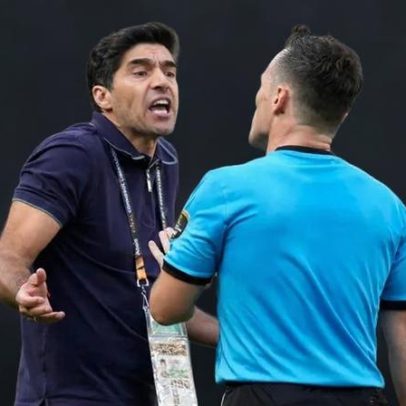 Abel Ferreira reage com ironia a árbitro da Libertadores