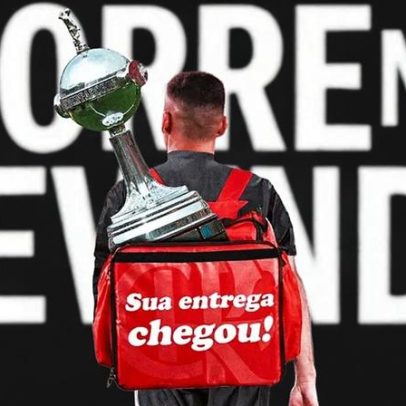 Flamengo reage nas redes após Libertadores com provocações ao Palmeiras