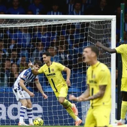 Villarreal vence 'jogo de loucos' contra Real Sociedad e fica em 2.º na Liga