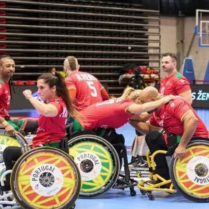 Portugal é campeão europeu de andebol em cadeira de rodas com equipas de 4