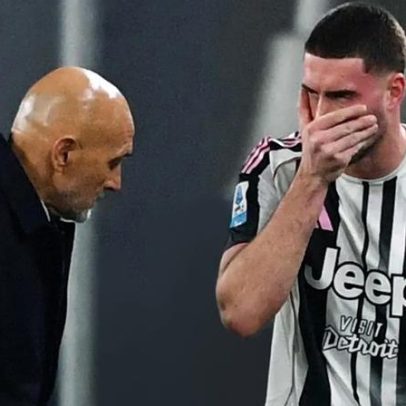 Vlahovic sofre lesão muscular grave e fica fora da Juventus por três meses