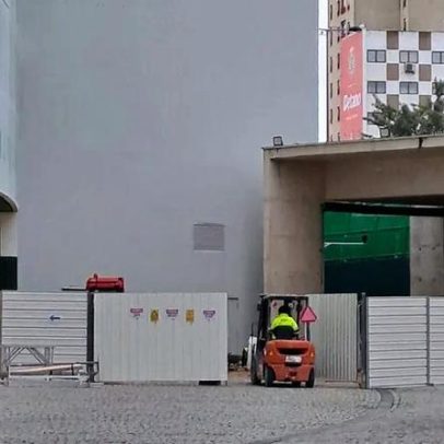 Elevador panorâmico de Alvalade avança com obras no Sporting