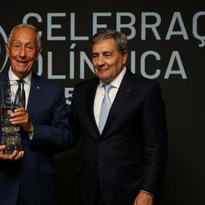 Presidente da República condecora atletas na Celebração Olímpica