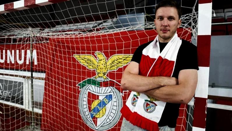 Mikita Vailupau chegou ao Benfica em julho deste ano