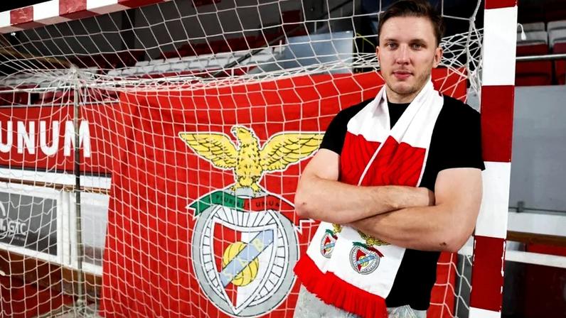 Mikita Vailupau chegou ao Benfica em julho deste ano