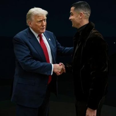 Cristiano Ronaldo agradece Donald Trump e afirma estar pronto para ajudar