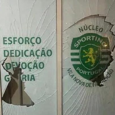 Vandalismo atinge núcleo do Sporting de Vila Nova de Famalicão no futsal