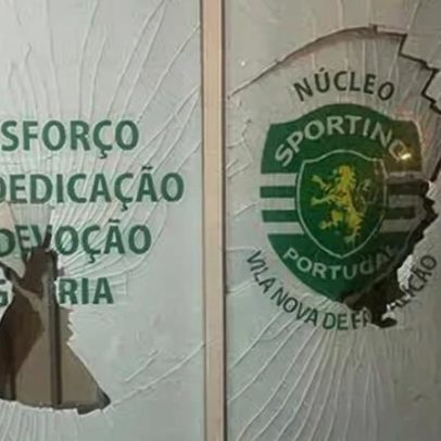 Vandalismo atinge núcleo do Sporting de Vila Nova de Famalicão durante futsal
