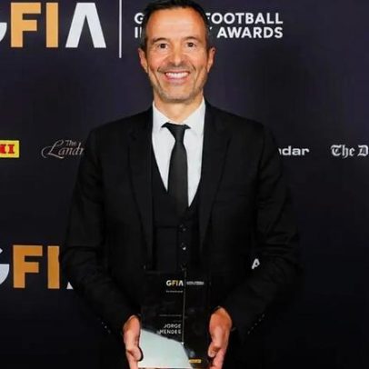 Jorge Mendes recebe prémio de carreira em Londres