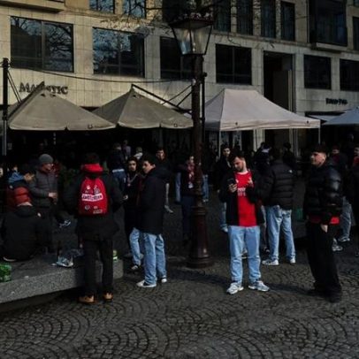Temperaturas de 3°C e forte presença policial para Benfica-Ajax