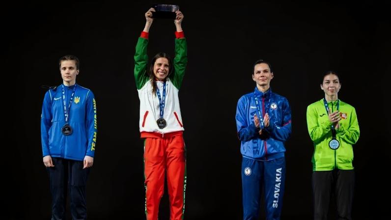Sofia Oliveira alcançou o primeiro ouro feminino de sempre de Portugal