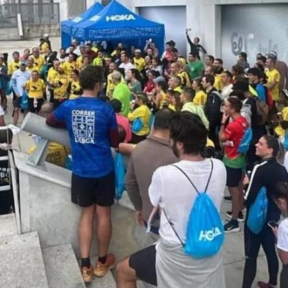 Treino da São Silvestre El Corte Inglés aquece Lisboa