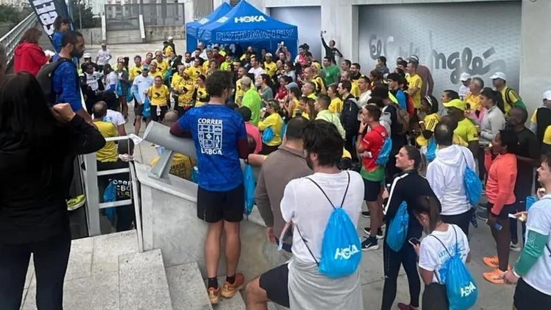 Treino da São Silvestre El Corte Inglés