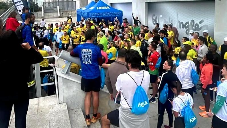 Treino da São Silvestre El Corte Inglés