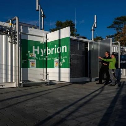 Bosch estreia eletrolisador e inaugura parque de hidrogénio em Bamberg