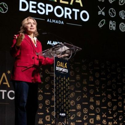Inês de Medeiros destaca mérito desportivo na Gala Almada Desporto 2025