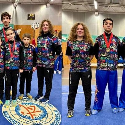 Atletas de Famalicão encerram época com 11 pódios no Nacional de Kungfu