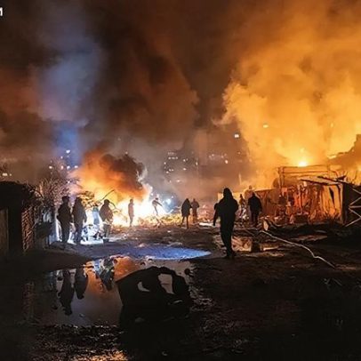 Rússia ataca infraestruturas civis em três regiões ucranianas com 162 drones