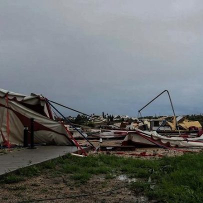 Mulher britânica de 85 anos morre num tornado em Albufeira