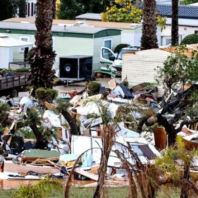 Tornado atinge parque de campismo em Albufeira; idosa morreu