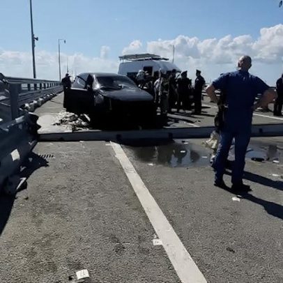 Oito condenados à prisão perpétua pela explosão na ponte da Crimeia em 2022