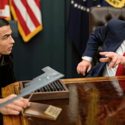 Democratas respondem com Messi no TikTok a vídeo de Trump com Ronaldo