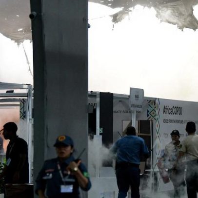 COP30 reabre zona afetada por incêndio, mas área permanece isolada