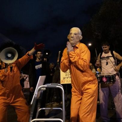 Protestos junto à casa de Herzog por possível indulto a Netanyahu